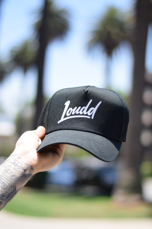 Loudd script logo